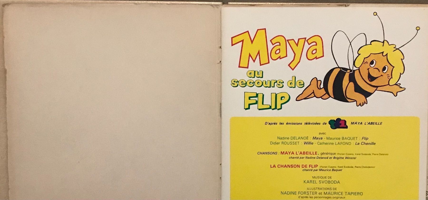 Schallplatten: MAYA - MAYA AU SECOURS DE FLIP – Gebraucht aus Bussigny von vinyl-pas-cher 1