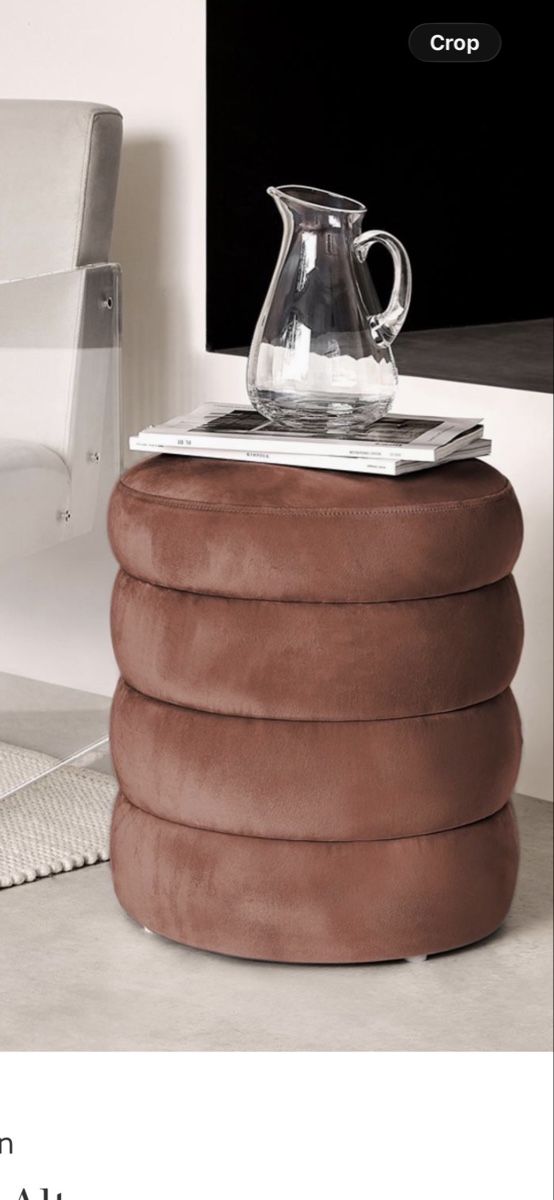 Westwing Hocker: Westwing velvet stool – Gebraucht aus Basel von pyz_mv75 3