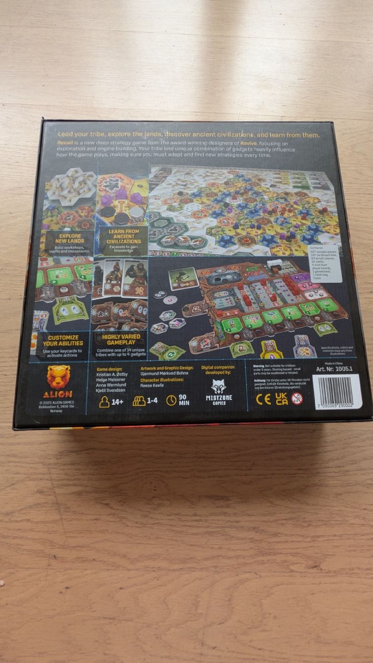 Spiele: Recall – Neu (gemäss Beschreibung) aus Therwil von sep_x8pw 3