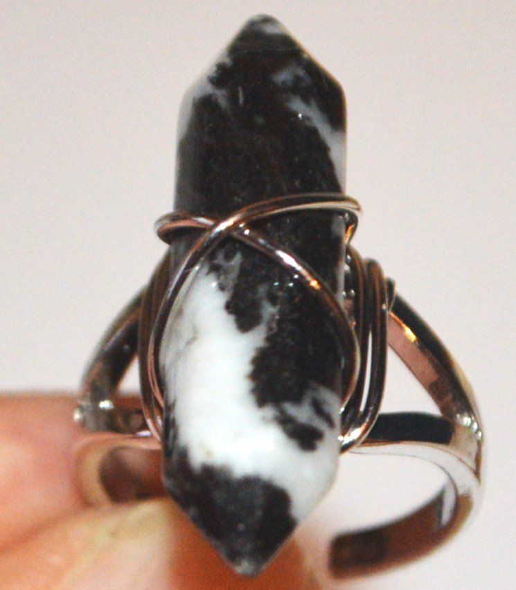 Ringe: Ring D-895 – Zebra Jaspis 17mm Innendurchmesser – Neu und originalverpackt aus Goldiwil (Thun) von han_v5b7 4