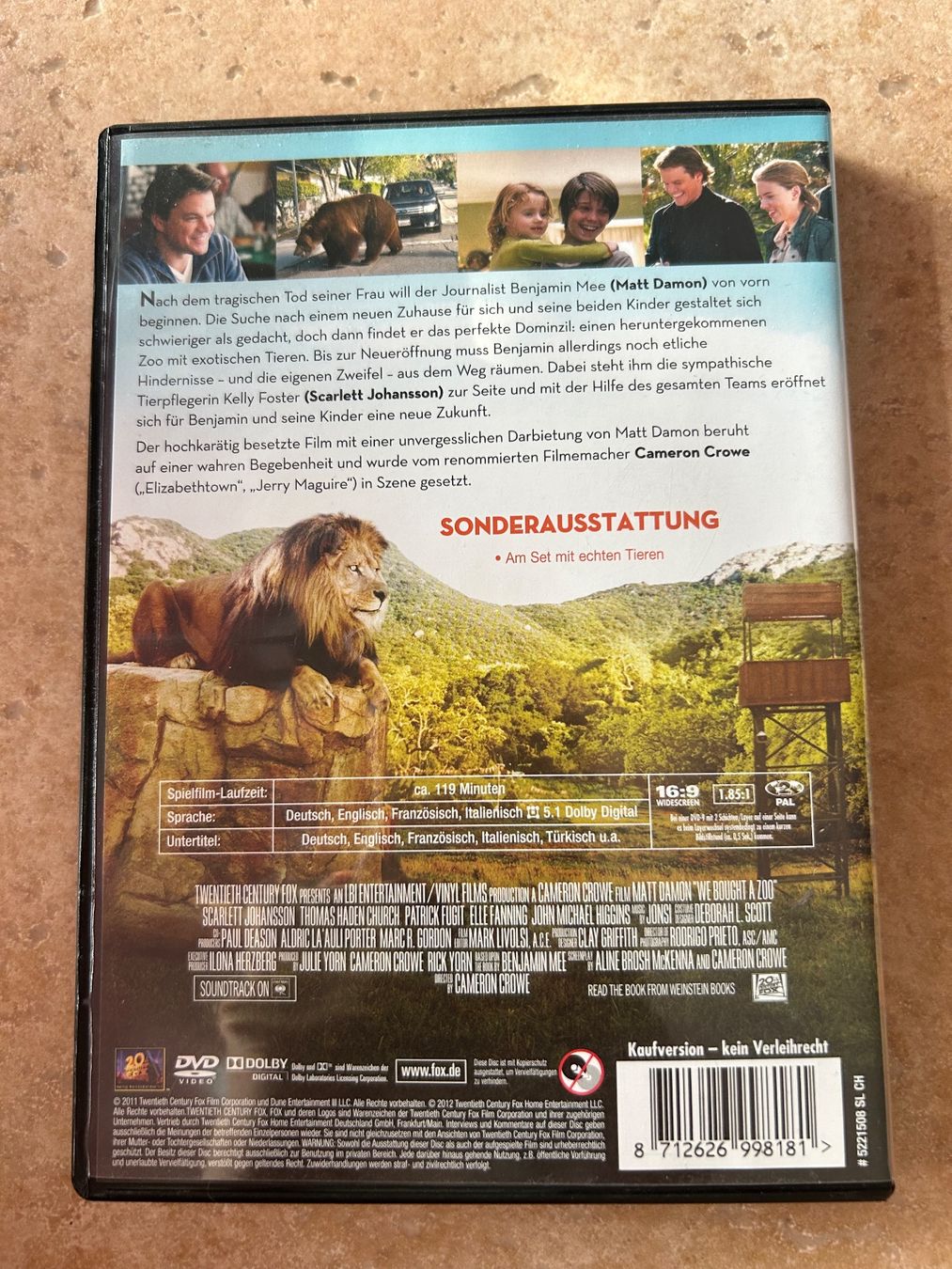 Tutti i DVDs: DVD: Wir kaufen einen Zo – Usato da Oberkulm venduto da angela_05 1