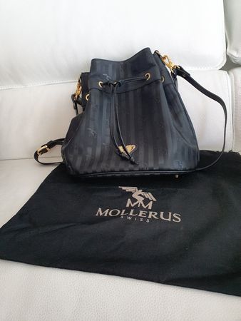 Mollerus Beuteltasche Schwarz - Top Zustand