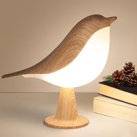 Kabellos Nachttischlampe LED Touch Dimmbar 3000K-6000K