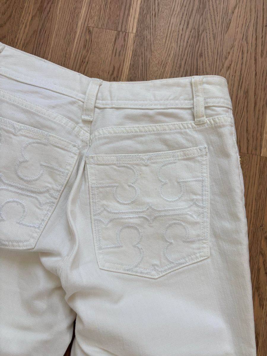 Tory Burch Jeans: Tory Burch Jeans, Weiss, Gr. 28 – Usato da Bremgarten b. Bern venduto da jok_6fx7 4