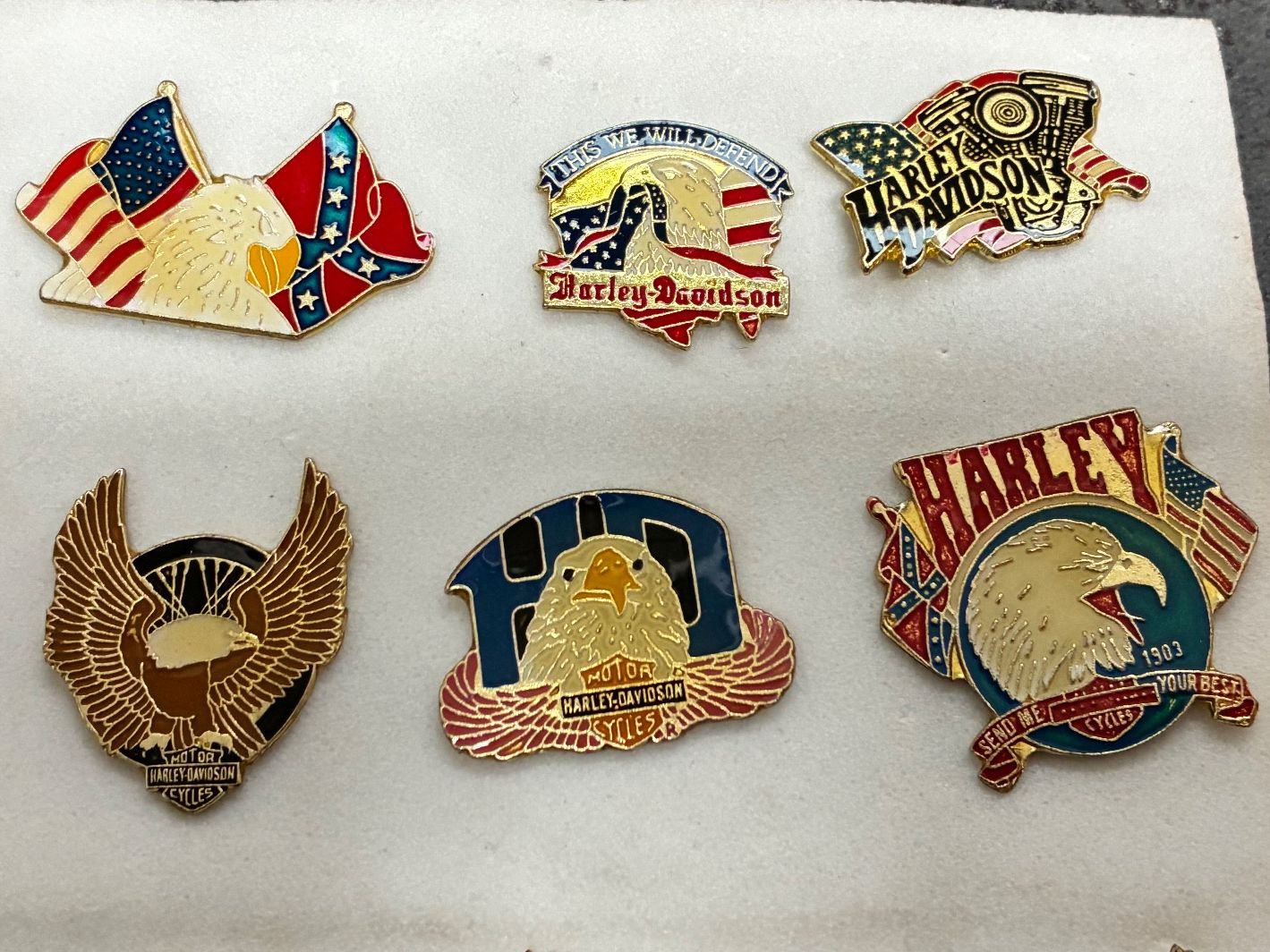 Harley-Davidson Placchette & Badge: Harley Davidson Pin – Usato da Horw venduto da adler65 1