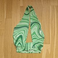 Top halter Gr. XS top grün 70s style
