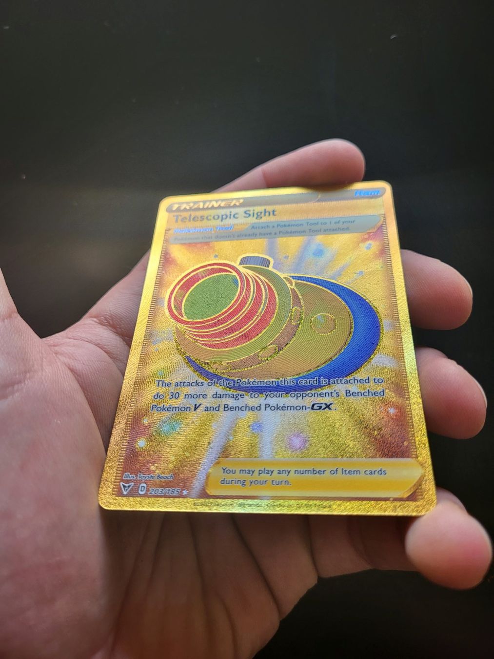Pokémon Carte collezionabili: Pokemon Goldcard Telescopic Sight – Usato da oberbuchsiten venduto da thug4 2