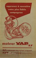 BEDIENUNGSANLEITUNG | VAP MOTOR 57-57/3 | AB 03.1960 - FR