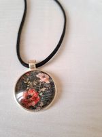 Halskette mit Blumen Anhänger Floral