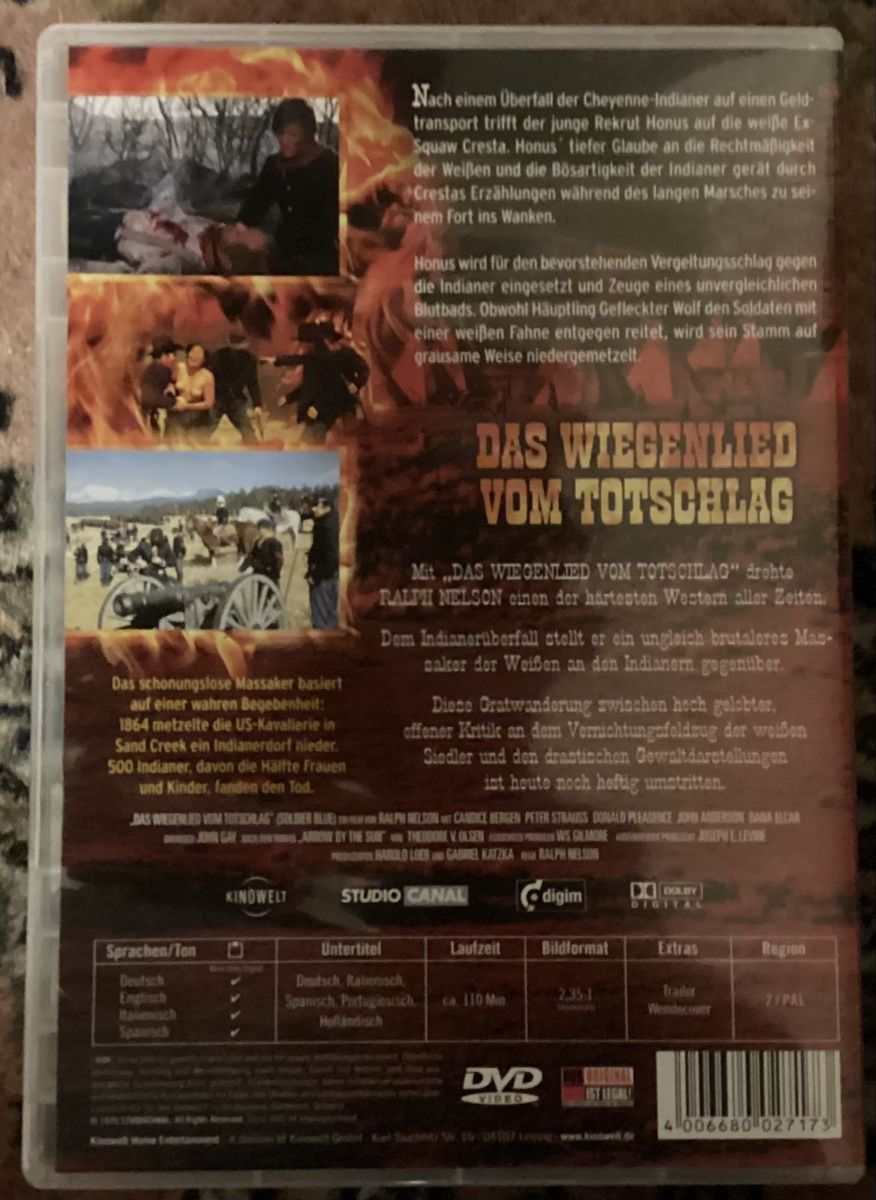 Tutti i DVDs: Western, DVD, das Wiegenlied vom Totschlag. e – Usato da Reinach BL venduto da Linda013 1