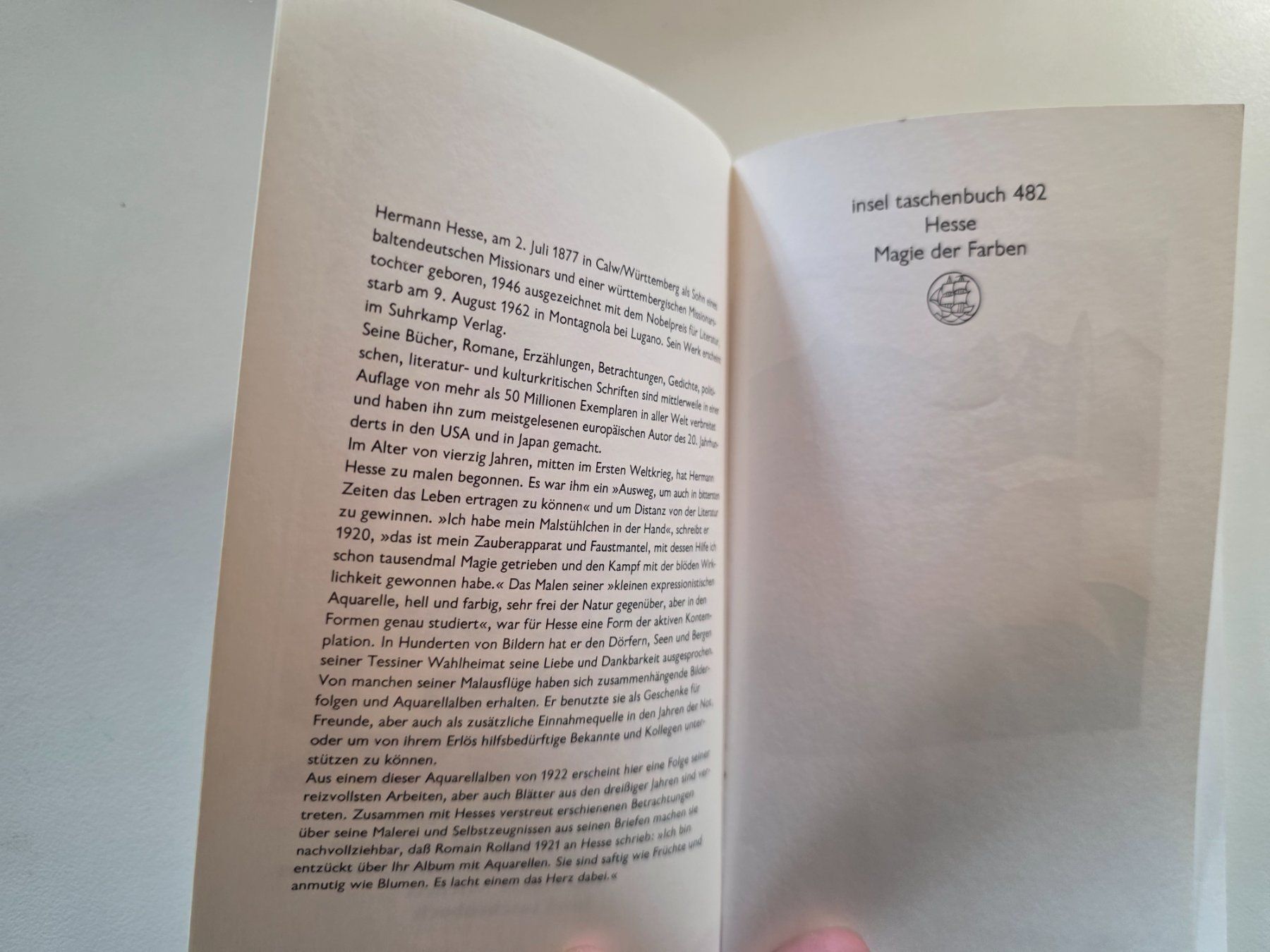 Libri: Hermann Hesse - Magie der Farbe - 1980 – Usato da Walterswil BE venduto da Lonitti 2