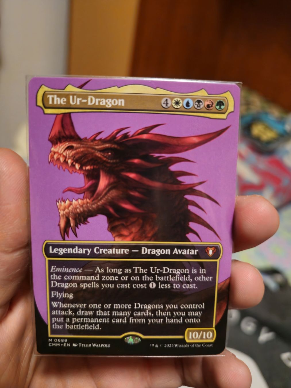 Magic The Gathering Carte collezionabili: The Ur-Dragon Commander Master Extras M0689 – Usato da Contone venduto da mas_w85c 1
