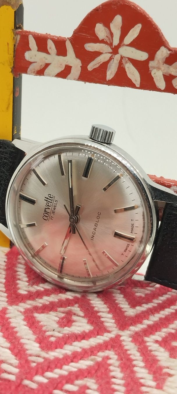 Uhren: montre mécanique corvette – Gebraucht aus La Chaux-de-Fonds von jac_9llg 2