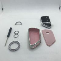 VW Skoda Autoschlüssel Cover Rosa neu