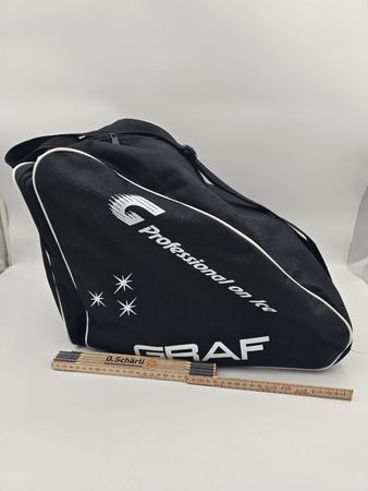 Schlittschuhtasche, schwarz
