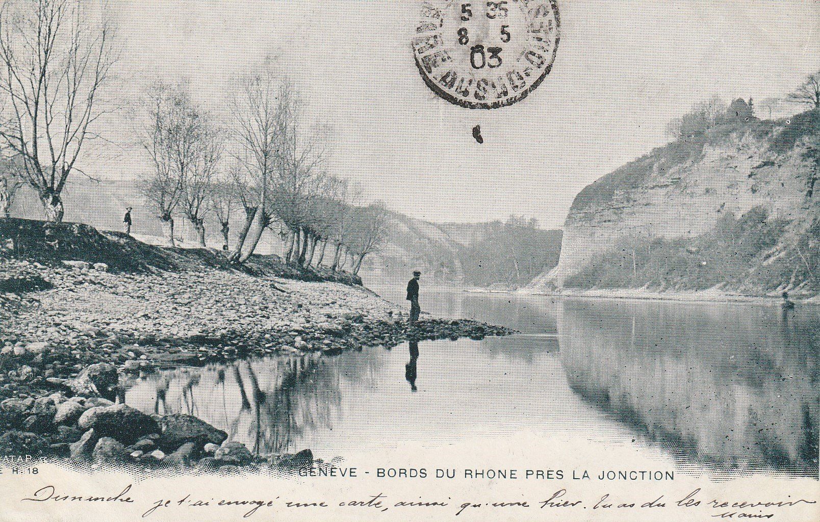 Cartoline postali: AK - Genf - gel. 8.5.1903 – Usato da Fribourg venduto da schnalla92