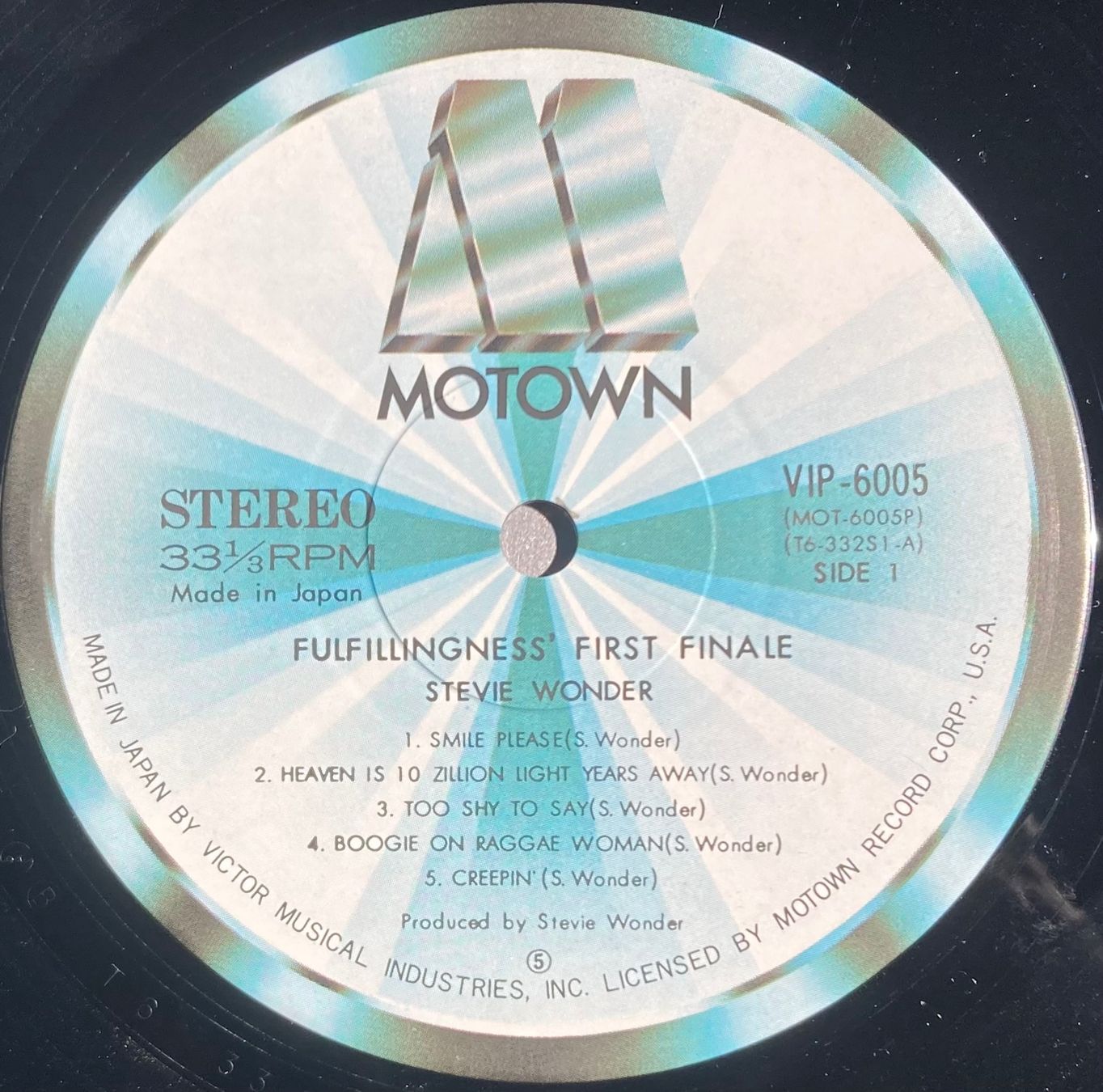 Schallplatten: STEVIE WONDER - INNERVISIONS – Gebraucht aus Poliez-Pittet von Newtown-Records 2