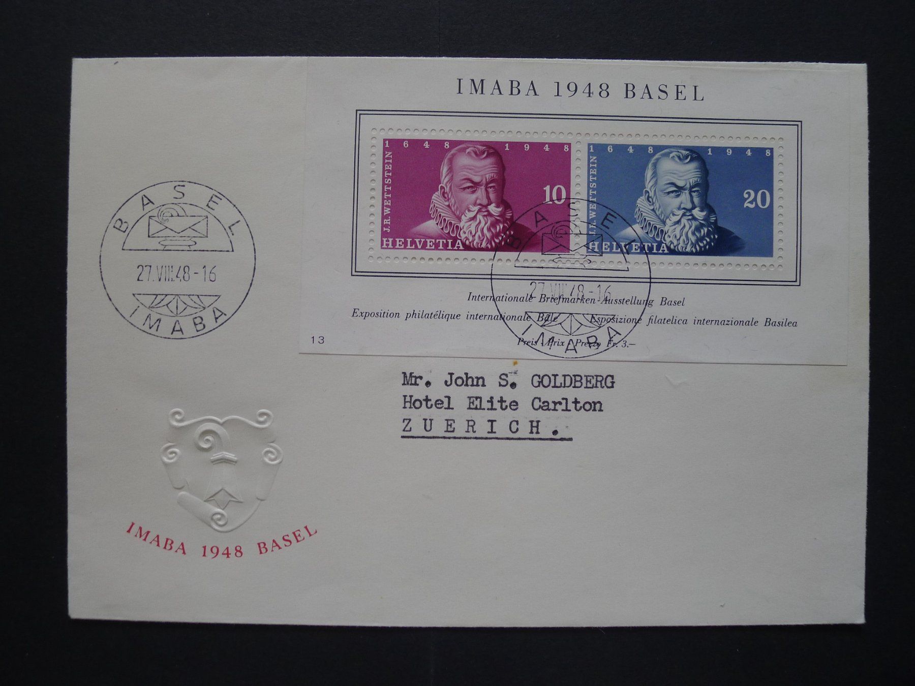 Tutti i francobolli: 1948 Brief mit Nr. W31 – Usato da Dagmersellen venduto da wyss1982