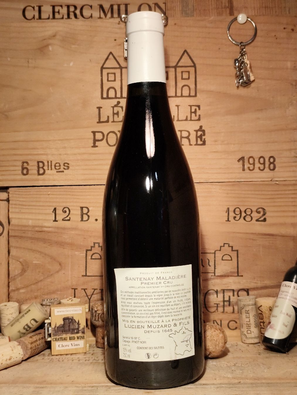 Vino: 2007 Santenay Maladière Premier Cru – Nuovo e nell'imballaggio originale da Büsserach venduto da Vintage-vins 3