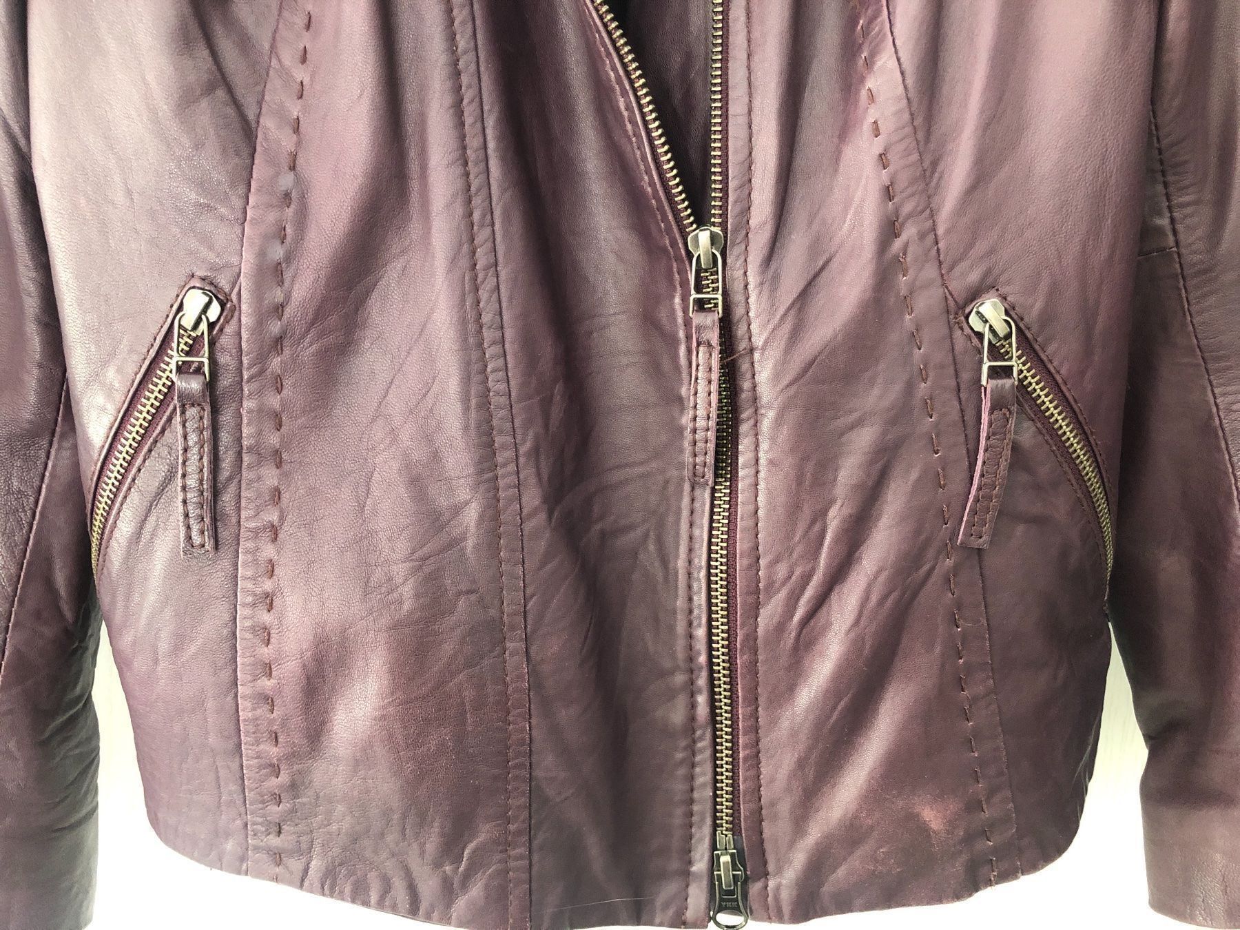 Giacche: Weiche Lederjacke mit Nieten M – Nuovo (secondo la descrizione) da Hendschiken venduto da Uraniali 7