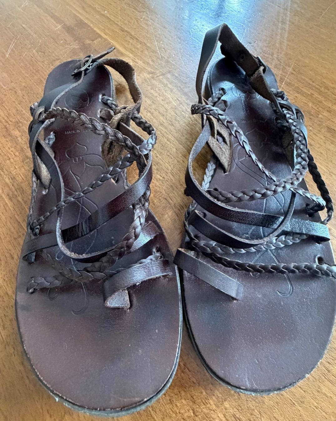 Scarpe da donna: NEUE Bata Leder Zehen-Sandalen – Nuovo e nell'imballaggio originale da St.Gallen venduto da Boergie 4