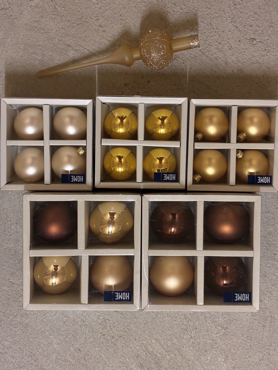 Manor Alle Dekorationen: Boules de Noël sapin – Neu und originalverpackt aus Nyon von Sotara