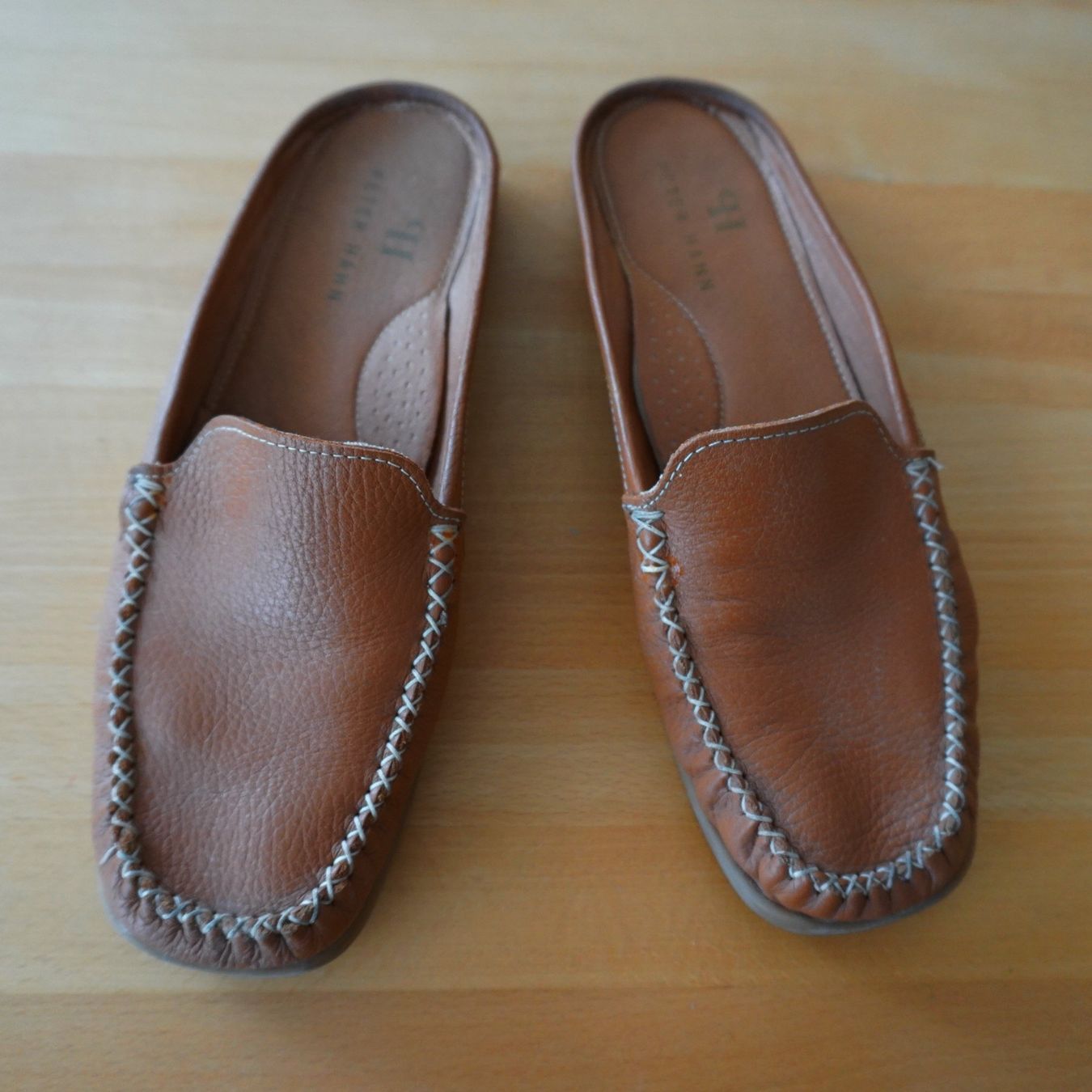 Peter Hahn Damenschuhe: Mokassin-Sabot Peter Hahn, cognac, Grösse 41 – Gebraucht aus Olten von HerGoodPieces 1
