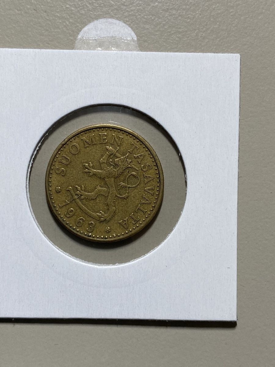 Tutti le monete: Finlande - 20 pennia - 1963 – Usato da Payerne venduto da Mike1682 1
