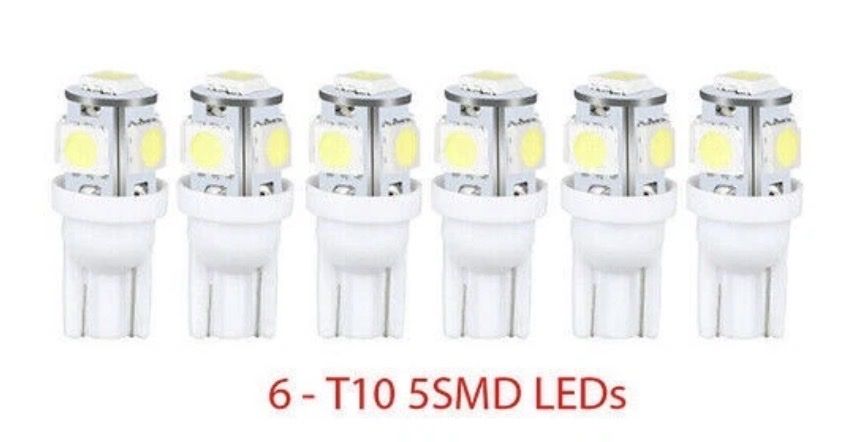 Toutes les pièces auto: T10 (W5W) LED 6 Stk – Neuf (Voir description) à Steckborn par motorschuppen