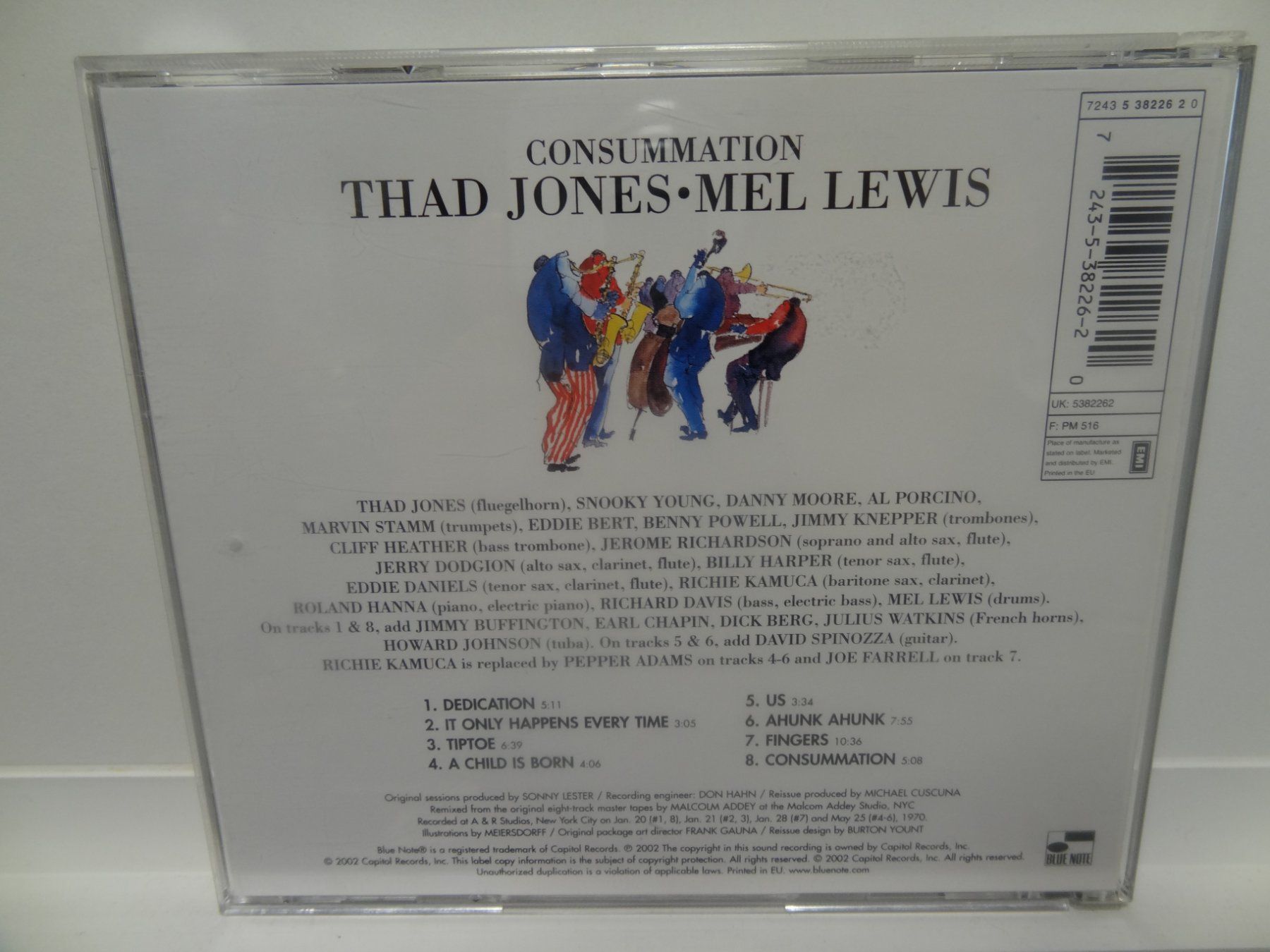 CDs: Thad Jones/Mel Lewis - Consummation (CD) - Blue Note – D'occasion à luzern par musicandart 1