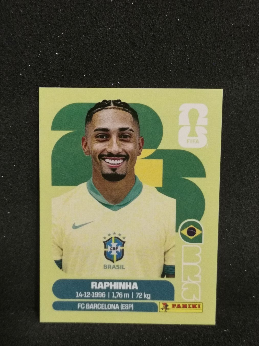Panini Carte collezionabili: Panini Wm 2026 Sticker :Raphinha Bra 19 – Usato da Einsiedeln venduto da sza_588x