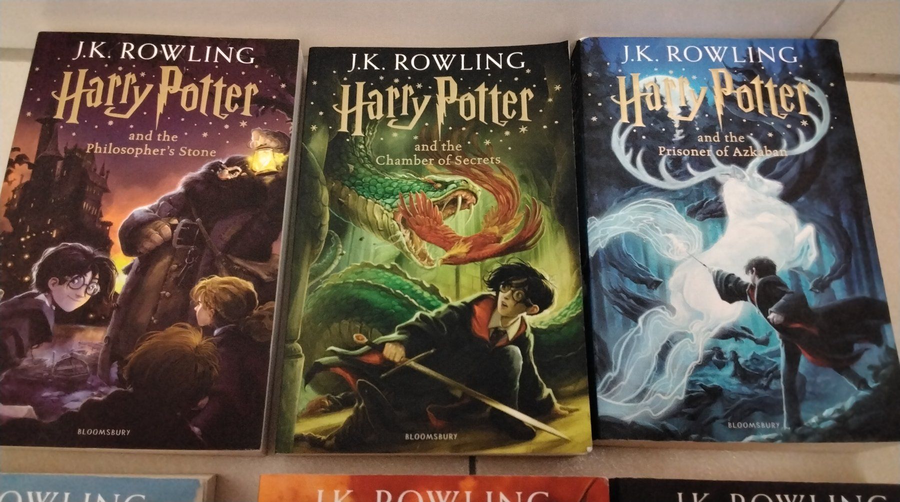 Libri: HARRY POTTER  1 - 6  ENGLISCH – Usato da Steinhausen venduto da pinu09 2