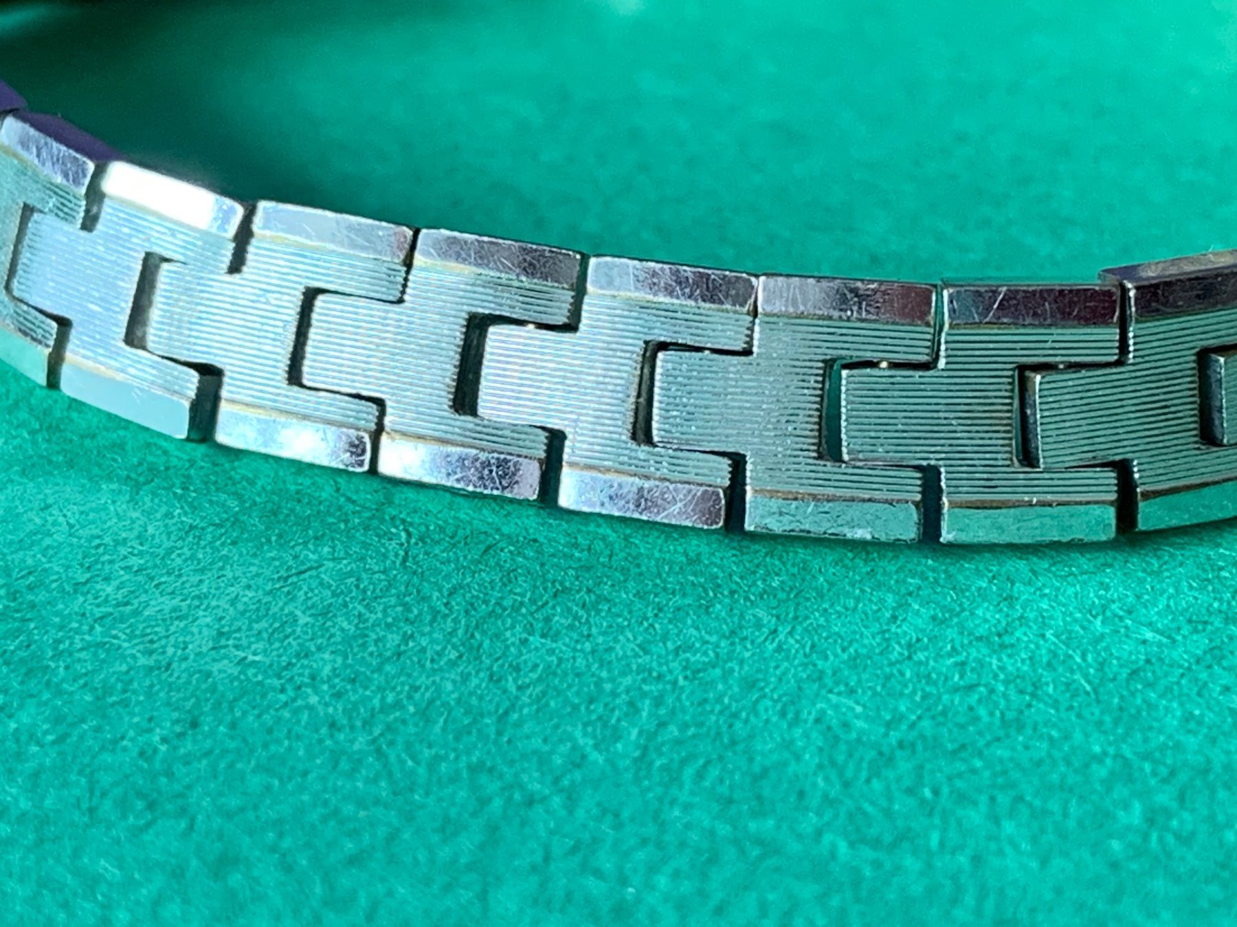 Bracciali & Braccialetti: Edelstahl -Armband retro-techno!!! – Usato da Dittingen venduto da Bijoubelle 9