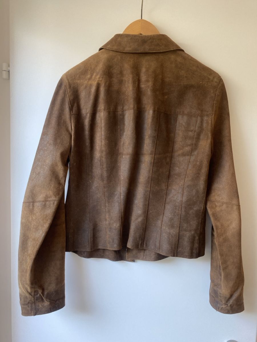 Marc Cain Giacche: Marc Cain Wildlederjacke – Nuovo (secondo la descrizione) da Basel venduto da JMSZ 3