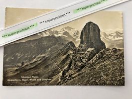 Schynige Platte mit Eiger alt AK