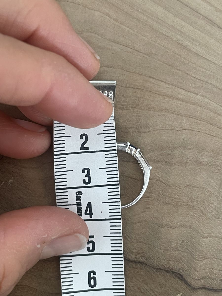 Anelli: Neuer Silberring mit Zirkonia – Nuovo (secondo la descrizione) da Zürich venduto da Derya011 2