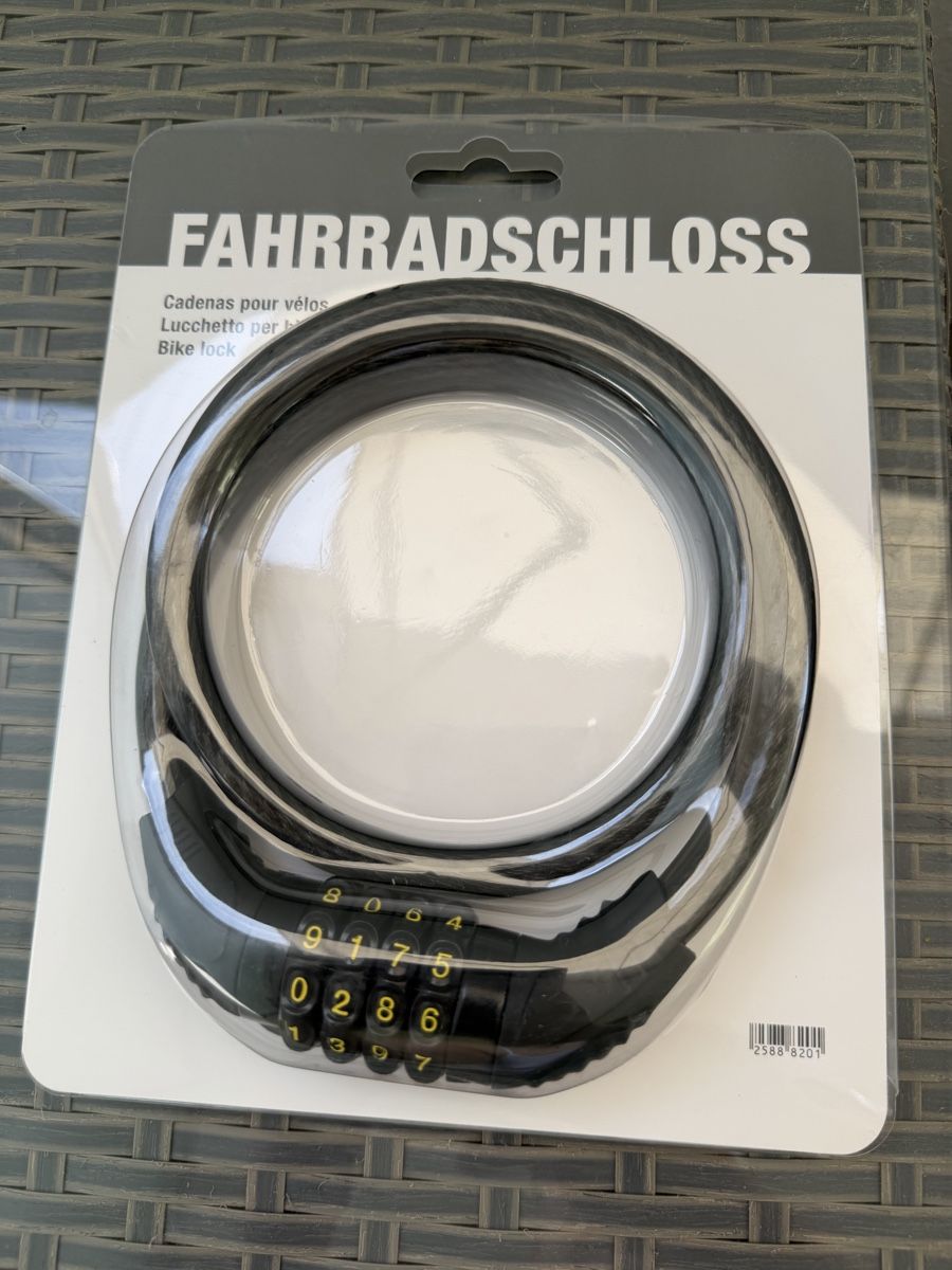 Lucchetti: Fahrradschloss – Nuovo e nell'imballaggio originale da Gossau SG venduto da vfgro