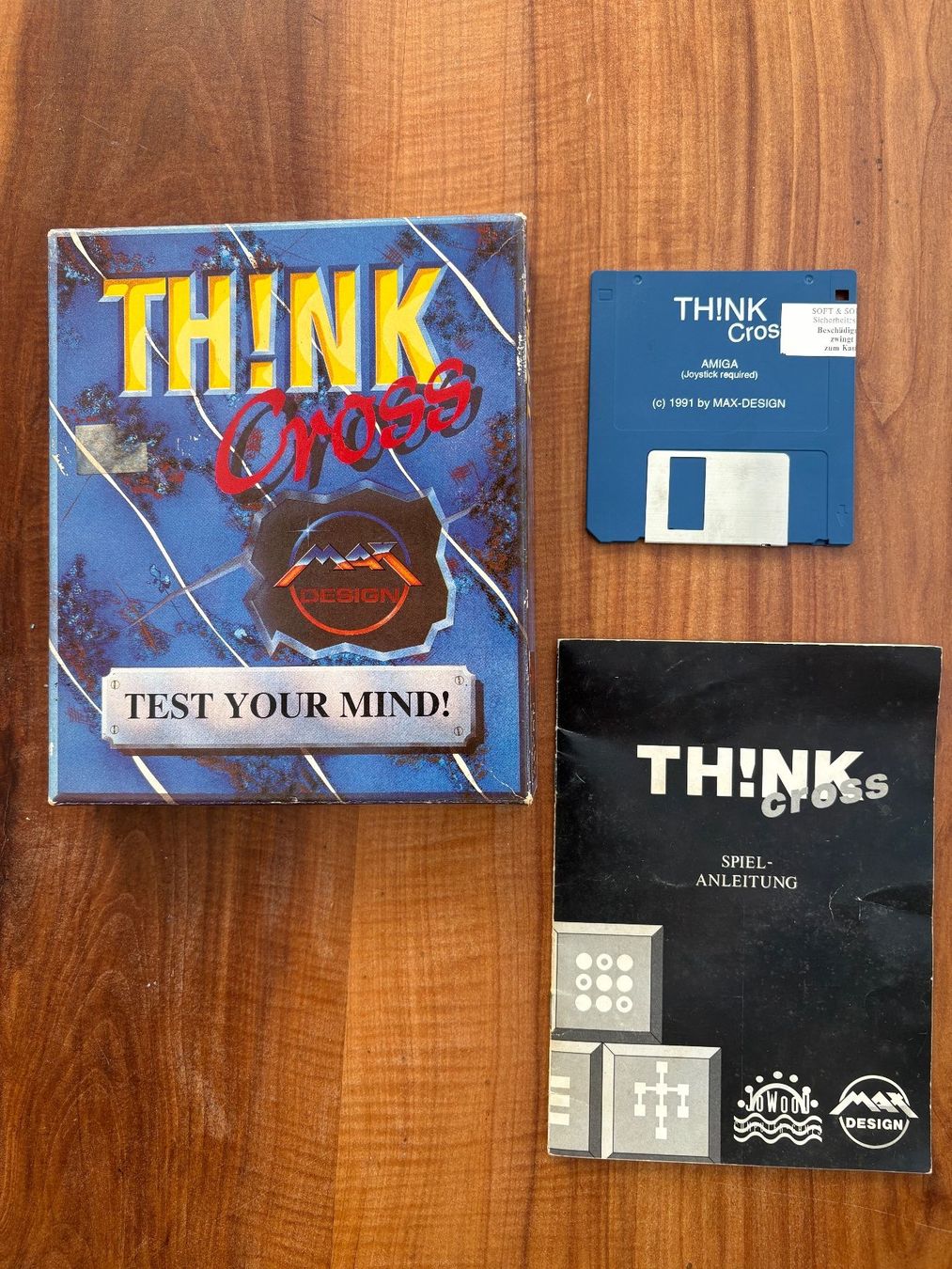 Giochi: Amiga Spiel: TH!NK Cross – Usato da Niederhasli venduto da Manuf0 3