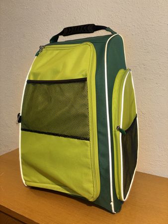 Tasche mit Rollen reise koffer grün/hellgrün gute Zustand