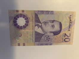 Marokko Maroc Sondernote 2019 - 20 Dirham - unzirkuliert