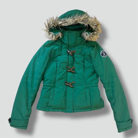 Abercrombie and Fitch green winter jacket