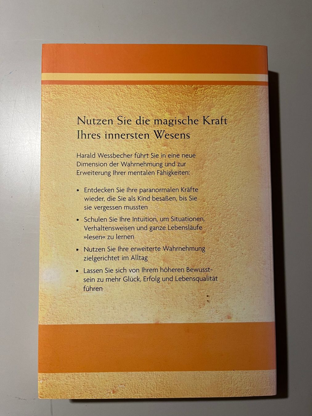 Libri: Harald Wessbecher: Das dritte Auge öffnen – Usato da glattfelden venduto da kimiaxel 1