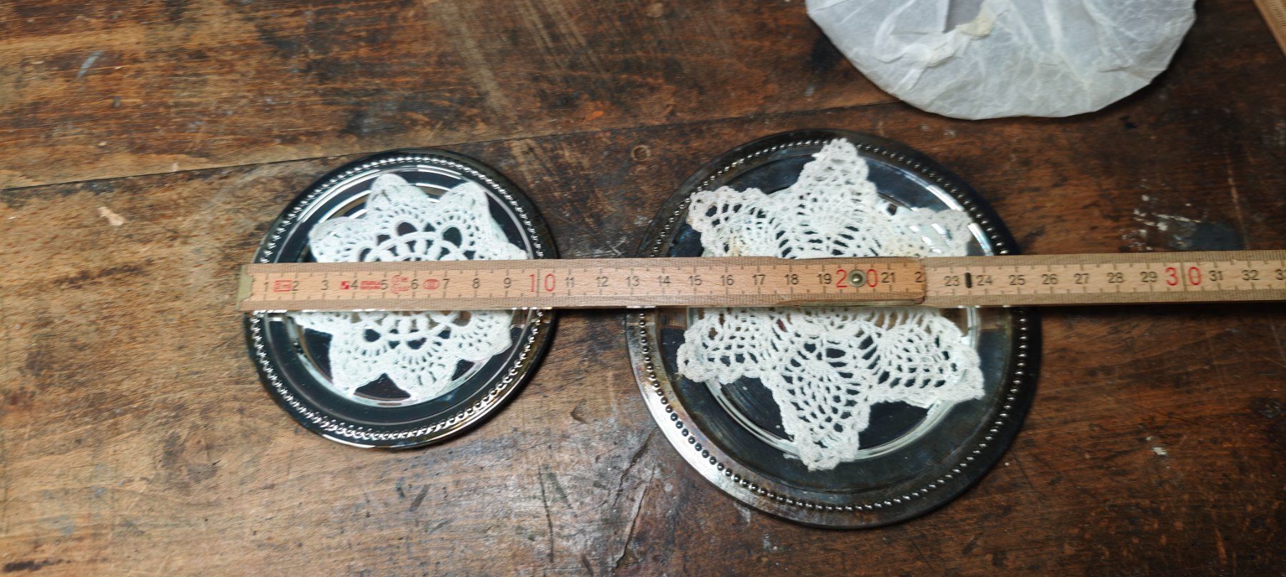 Sottobicchieri: Wunderschöne alte Vintage  Glasuntersetzer – Usato da Gelterkinden venduto da MYSTOREFORYOU4460 7