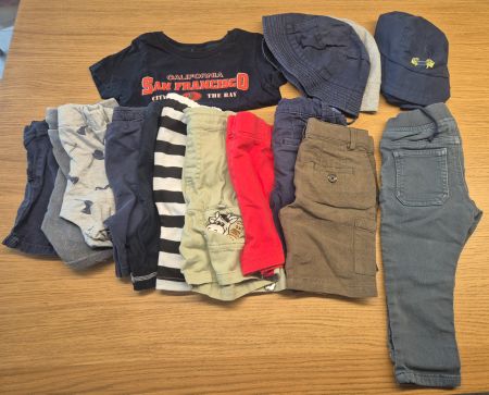 Kleiderpaket 1, Hosen +, Jungen, 15 Teile, Grösse 86