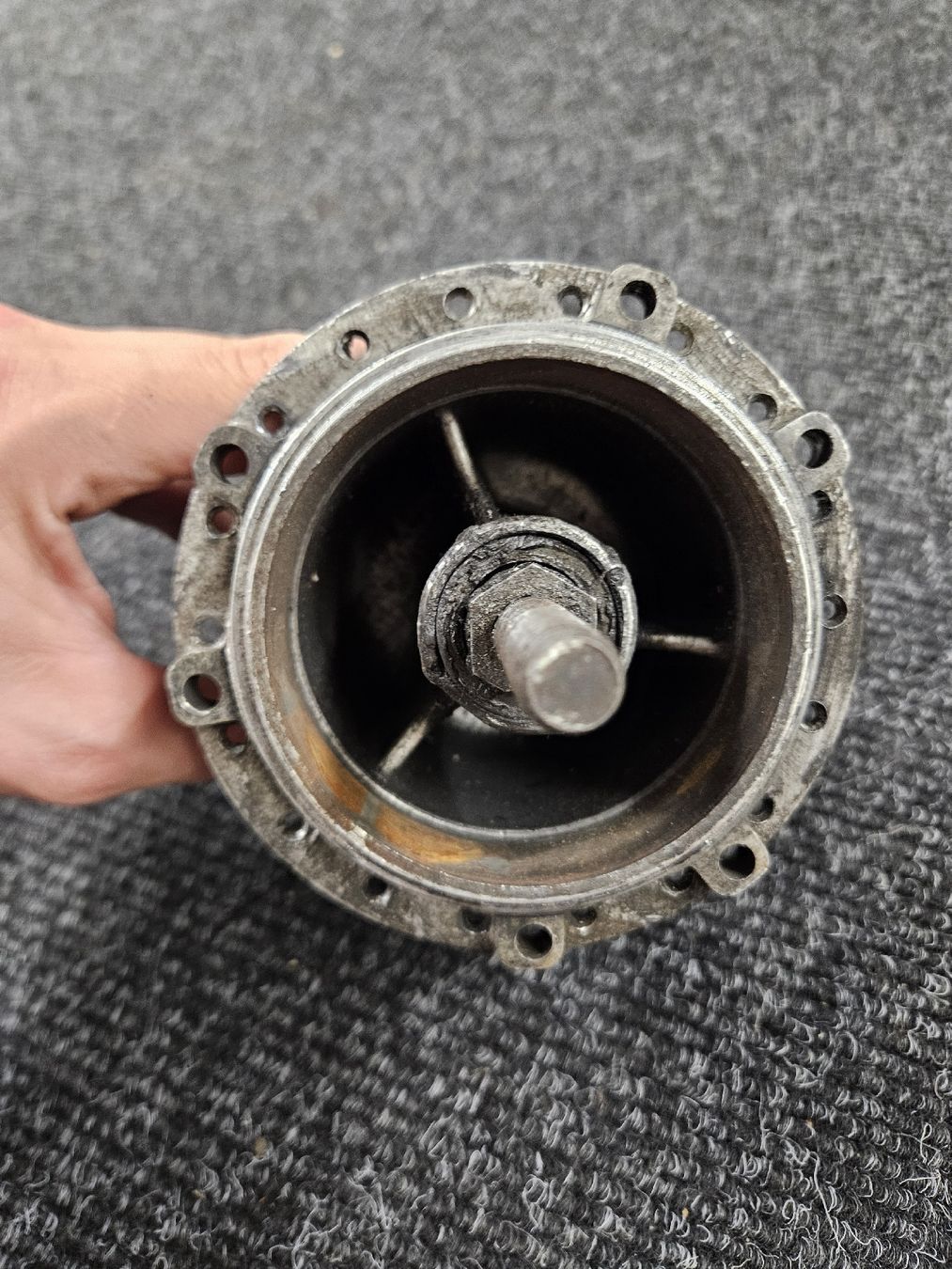 Puch Pièces pour mobylette: Puch Speichen Hinterradnabe  – D'occasion à Mellingen par Mech-Service 1