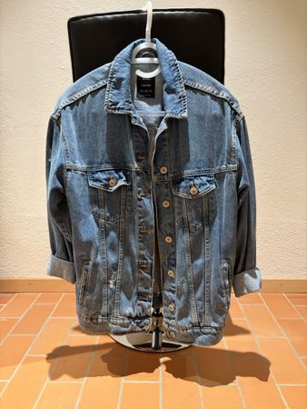 Veste en jean Bershka bleu taille XXS