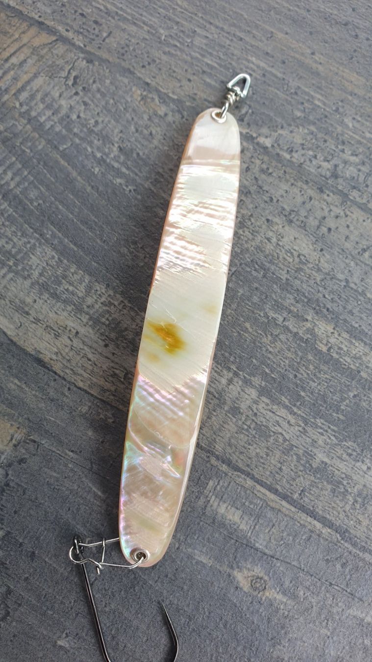 Köder: Perlmutt Spangen Set, 3 Stück. Montiert – Neu (gemäss Beschreibung) aus Niederbüren von Raphael014 3
