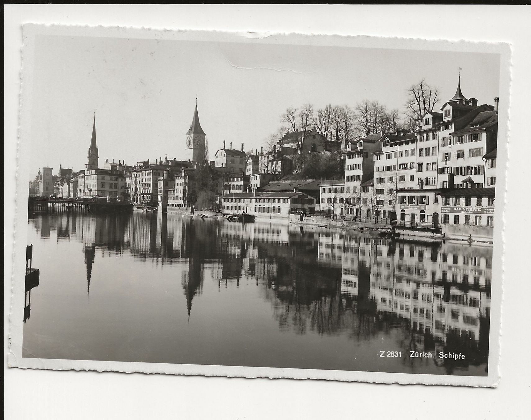 Ansichtskarten: AK 1935 Zürich Schipfe – Gebraucht aus Greifensee von 315WDO