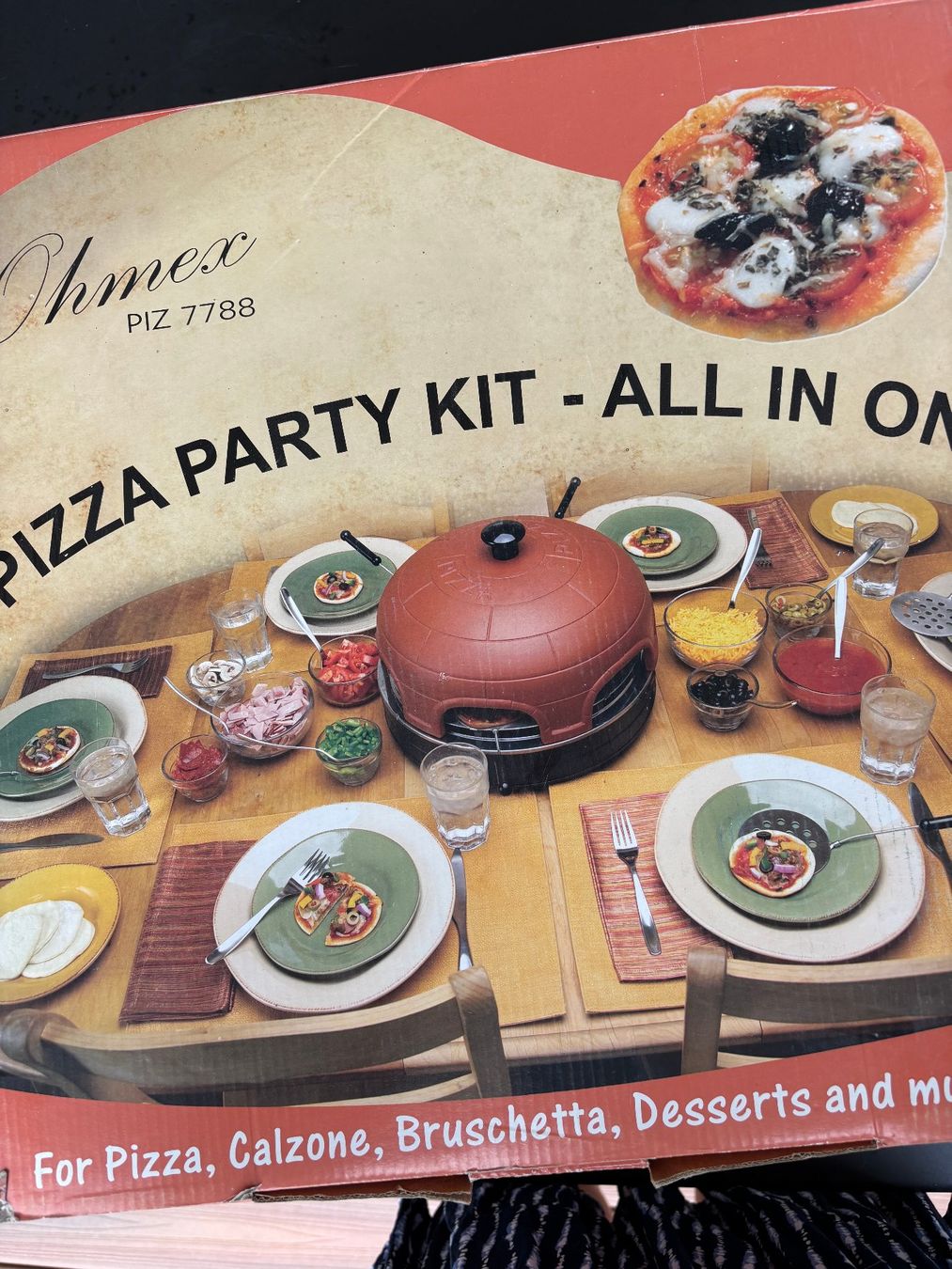 Ohmex Forni per pizza: Pizzaofen Ohmex  mit Zubehör – Usato da Münchwilen AG venduto da Juean 5
