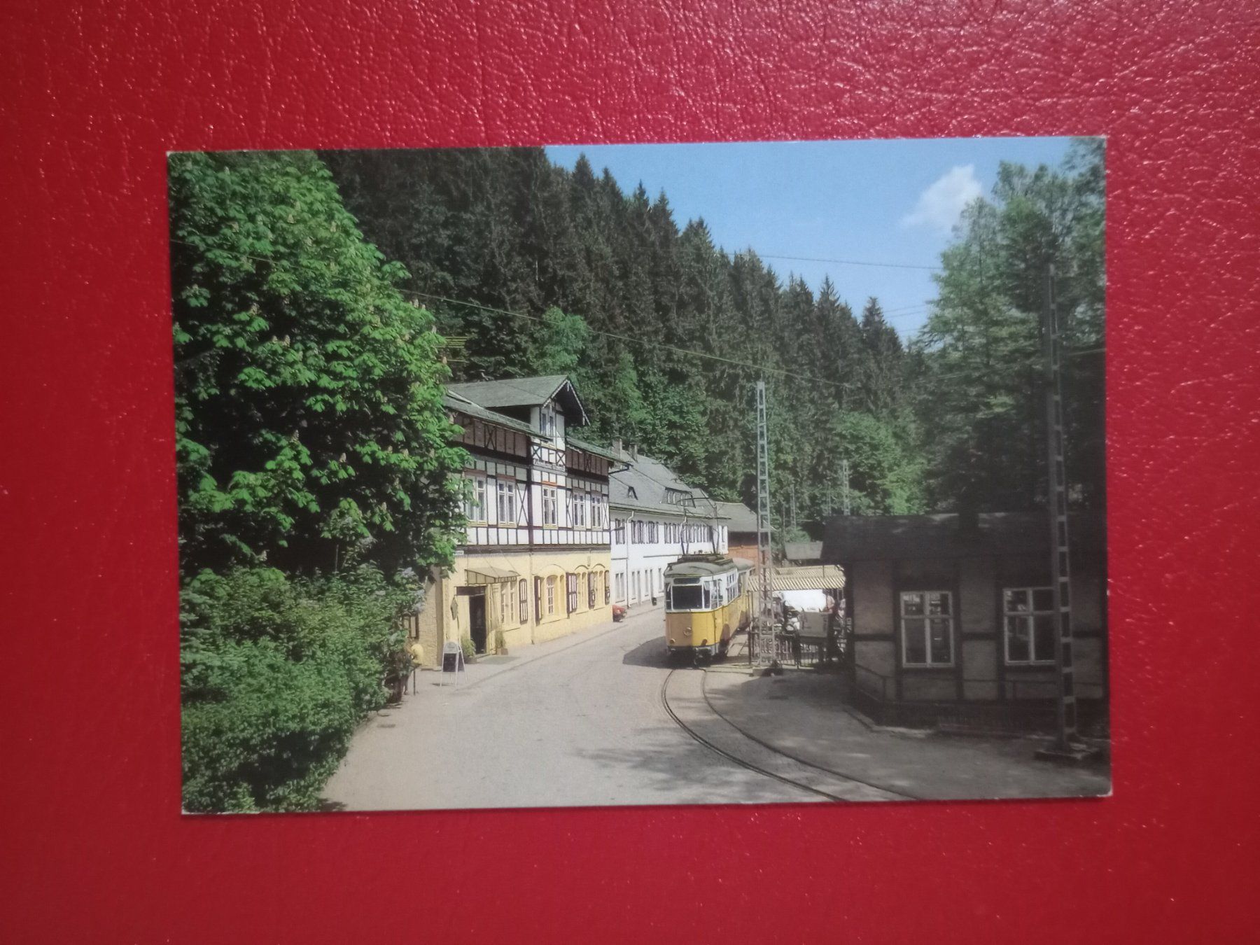 Cartoline postali: AK Strassenbahn Kirnitschtalbahn Sachsen – Usato da Küttigen venduto da Melisch1000